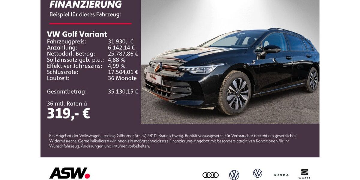 VW Golf 28.000 km 28.890 &euro; Weinsberg 74189