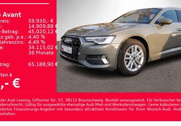 Audi A6 16.400 km 56.290 &euro; Heilbronn 74074