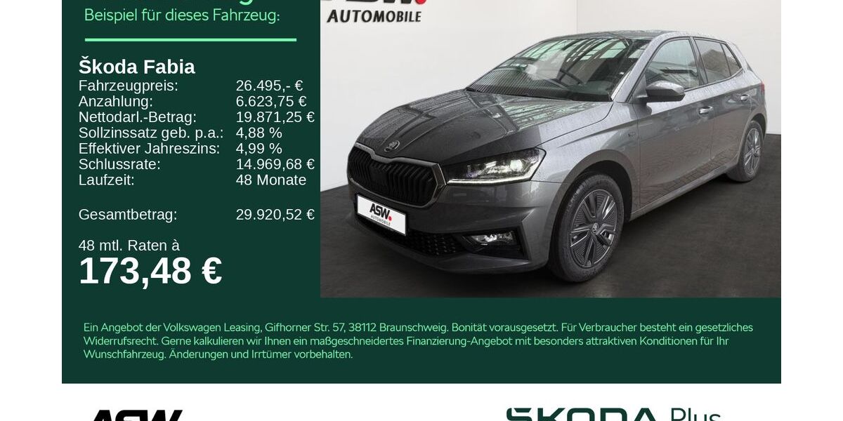 Skoda Fabia 5.500 km 25.795 &euro; Bad Rappenau 74906