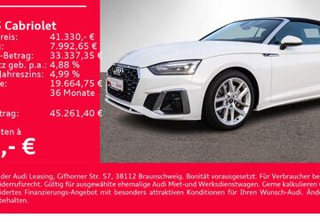 Audi A5 48.000 km 38.490 &euro; Heilbronn 74074