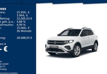 VW T-Cross 9.684 km 25.950 &euro; Mosbach 74821