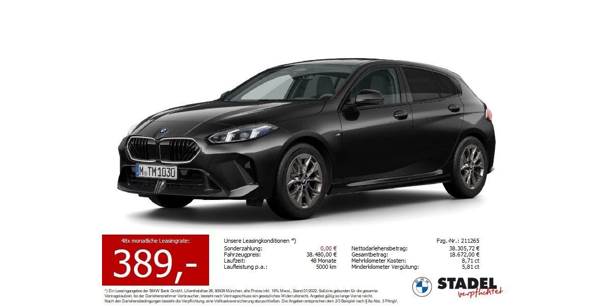 BMW 123 18.634 km 38.480 &euro; Bietigheim-Bissingen 74321