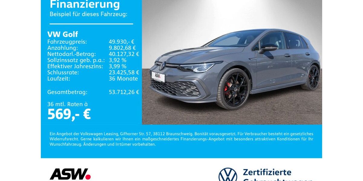 VW Golf 34.900 km 49.930 &euro; Neckarsulm 74172