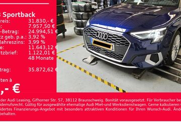 Audi A3 72.500 km 31.830 &euro; Heilbronn 74074
