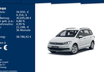 VW Touran 8.403 km 34.950 &euro; Mosbach 74821