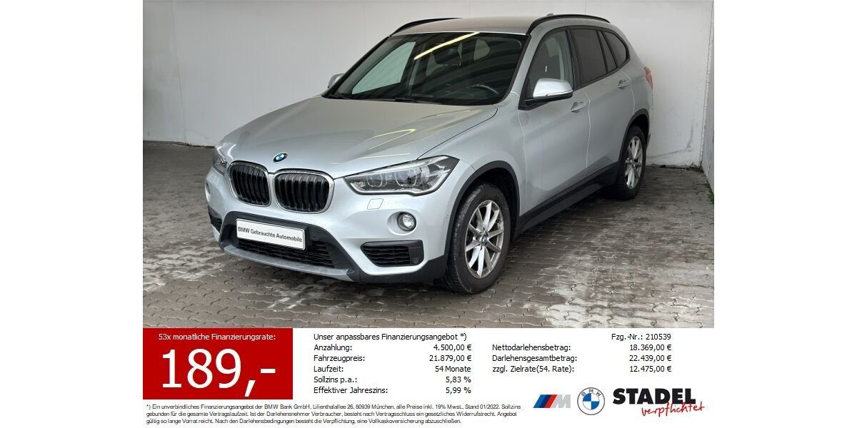 BMW X1 83.279 km 18.879 &euro; Heilbronn 74074