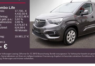 Opel Combo Life 43.300 km 17.730 &euro; Weinsberg 74189