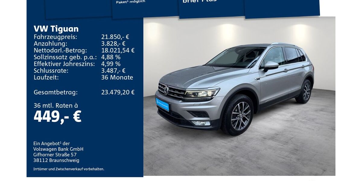 VW Tiguan 104.473 km 20.960 &euro; Mosbach 74821