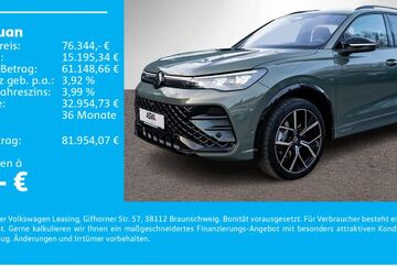 VW Tiguan 19.990 km 76.344 &euro; Neckarsulm 74172