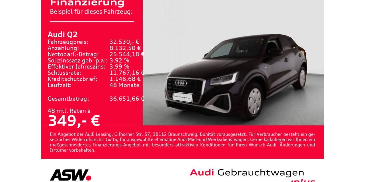 Audi Q2 18.500 km 31.430 &euro; Heilbronn 74074