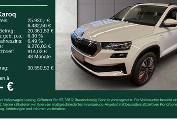 Skoda Karoq 28.900 km 24.830 &euro; Heilbronn 74076