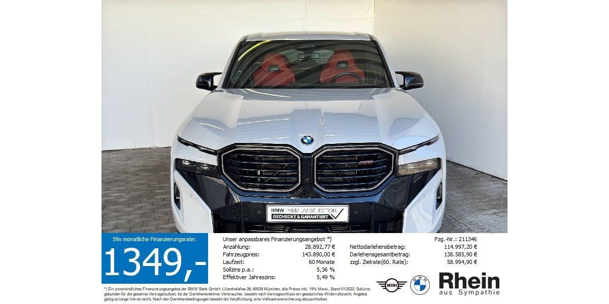 BMW XM 14.917 km 139.480 &euro; Heilbronn 74076
