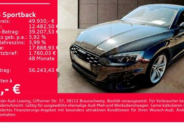Audi A5 15.400 km 49.930 &euro; Heilbronn 74074