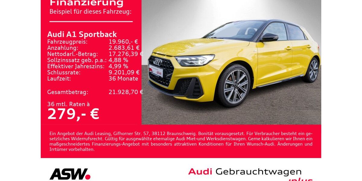 Audi A1 47.300 km 18.790 &euro; Heilbronn 74074