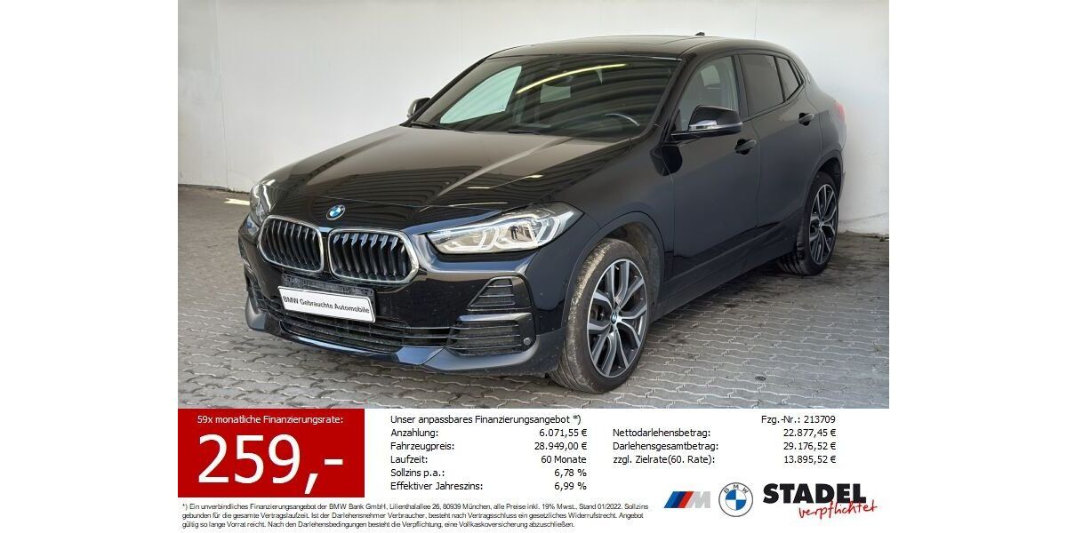 BMW X2 72.439 km 28.888 &euro; Heilbronn 74074