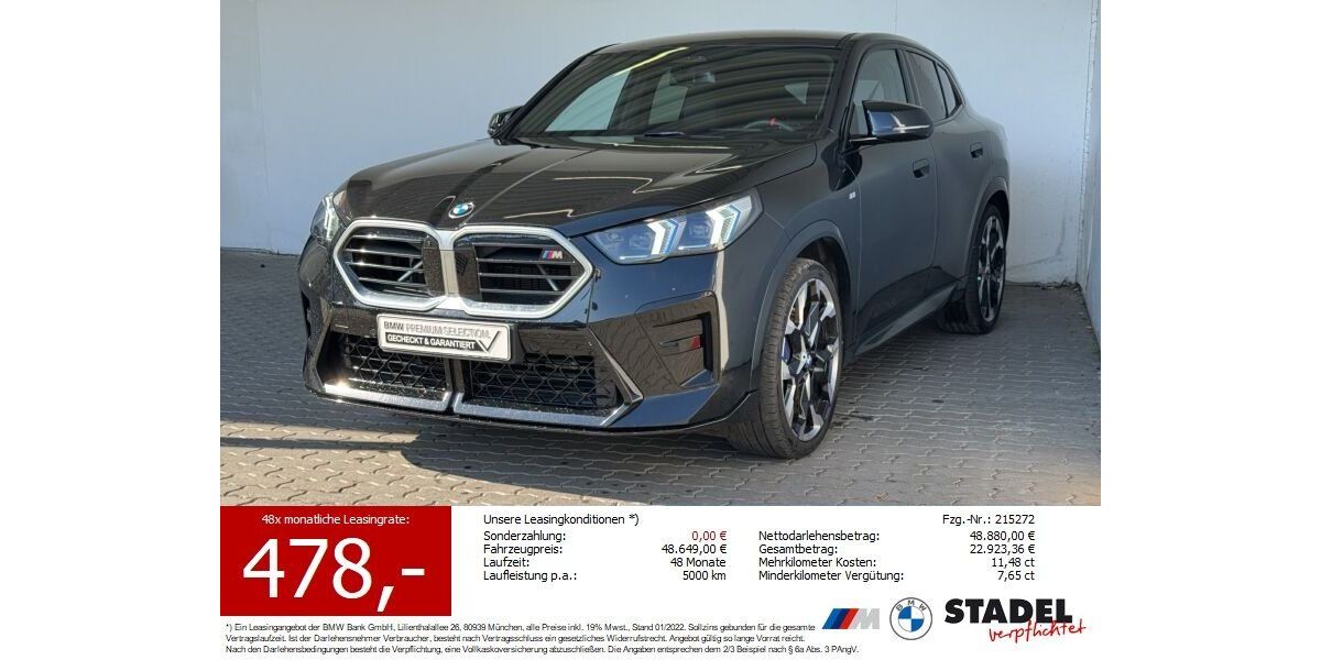 BMW X2 18.285 km 46.880 &euro; Heilbronn 74074