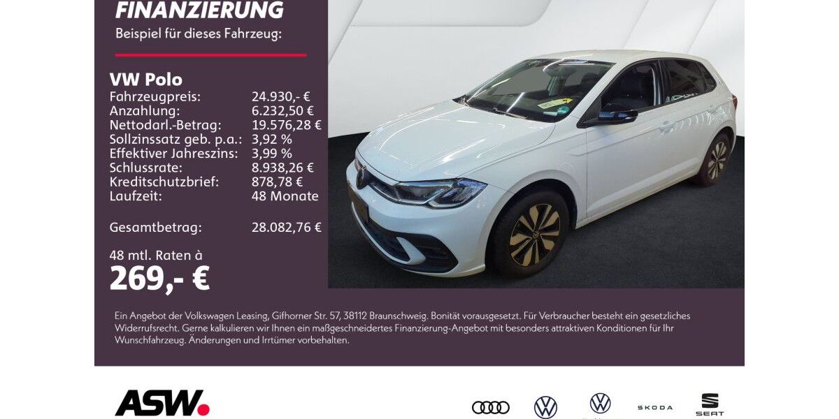 VW Polo 15.300 km 24.930 &euro; Weinsberg 74189
