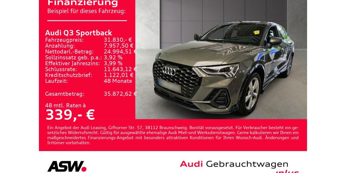 Audi Q3 60.750 km 31.830 &euro; Heilbronn 74074
