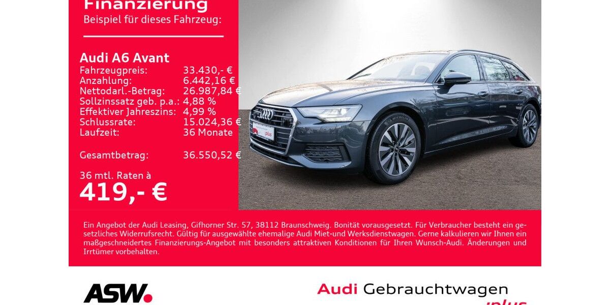 Audi A6 89.500 km 31.860 &euro; Heilbronn 74074