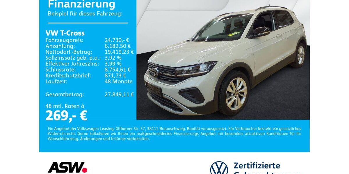 VW T-Cross 17.000 km 24.730 &euro; Sinsheim 74889