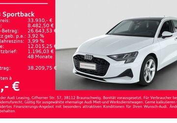 Audi A3 4.700 km 33.930 &euro; Heilbronn 74074