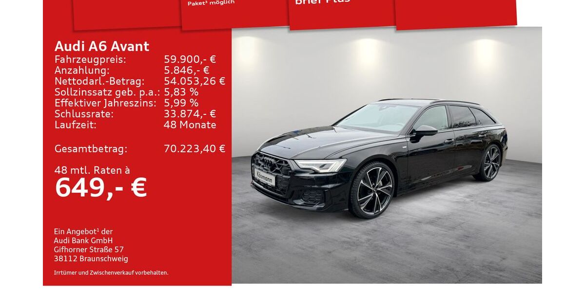 Audi A6 2.850 km 59.900 &euro; Mosbach 74821