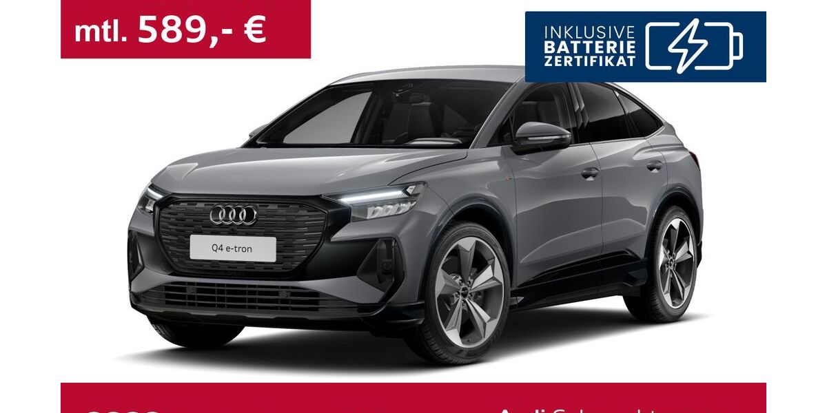 Audi Q4 e-tron 4.611 km 47.930 &euro; Ludwigsburg 71636