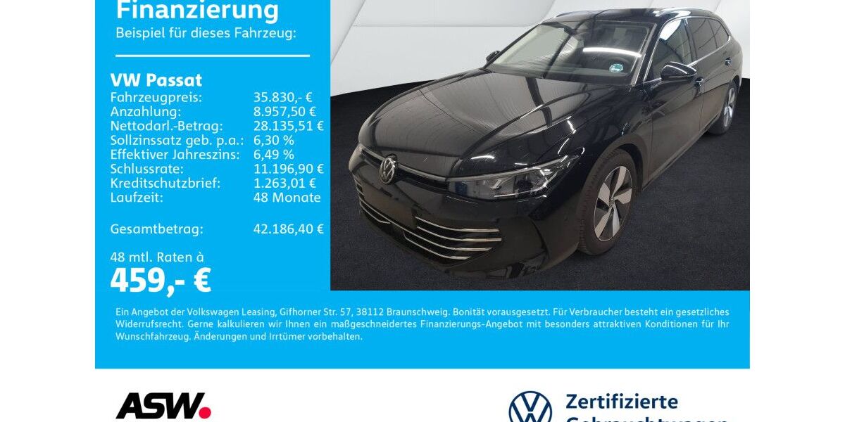 VW Passat Variant 23.600 km 35.830 &euro; Bad Rappenau 74906