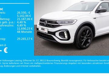 VW T-Roc 43.000 km 25.760 &euro; Sinsheim 74889