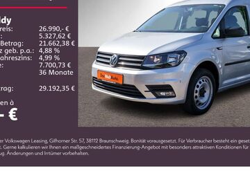 VW Caddy 24.999 km 19.990 &euro; Neckarsulm 74172