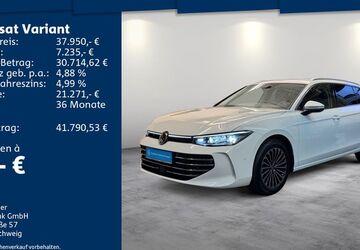 VW Passat Variant 13.829 km 36.960 &euro; Mosbach 74821