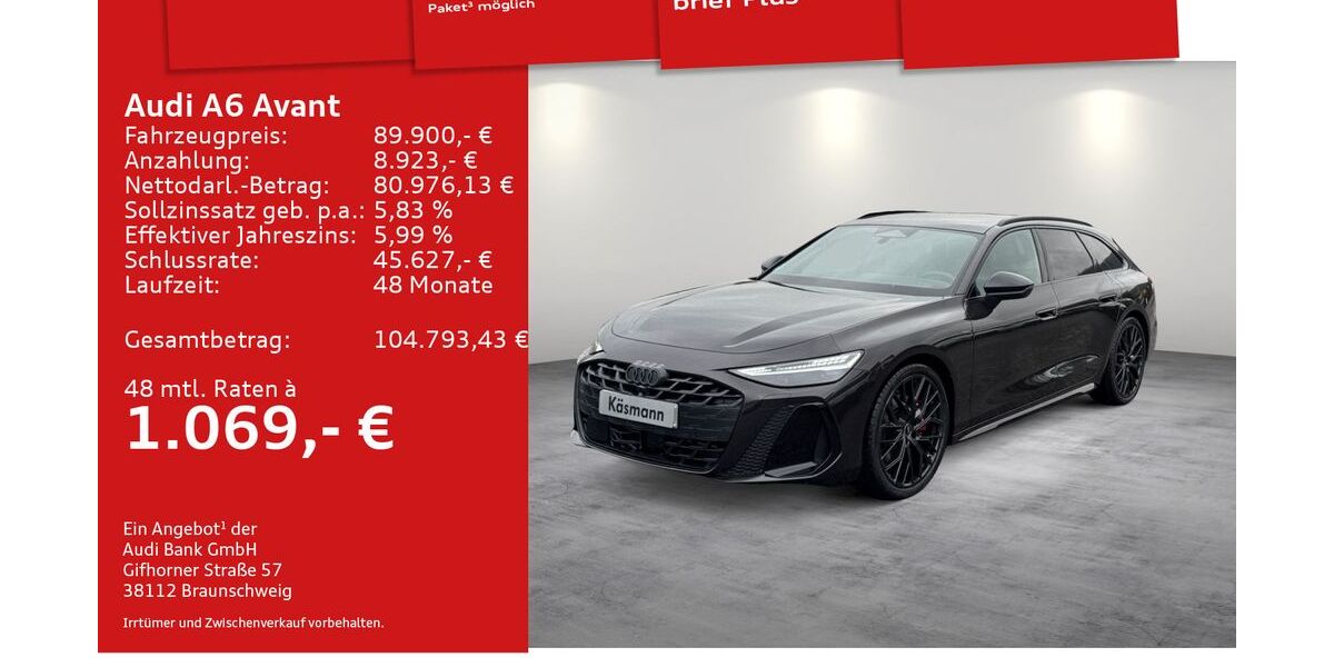 Audi A6 3.000 km 89.900 &euro; Mosbach 74821