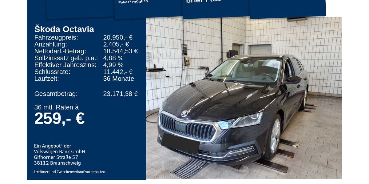Skoda Octavia 105.253 km 19.960 &euro; Mosbach 74821