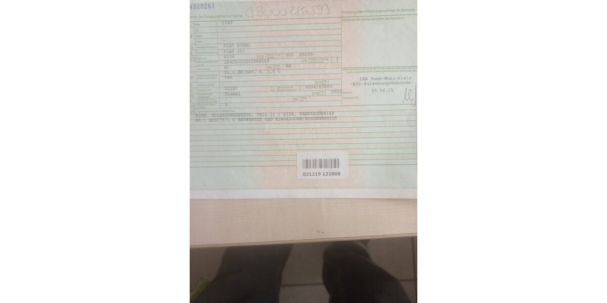 Fiat Ducato 280.000 km 2.500 &euro; Ilsfeld 74360