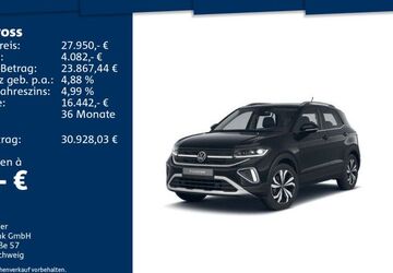 VW T-Cross 7.989 km 27.950 &euro; Mosbach 74821