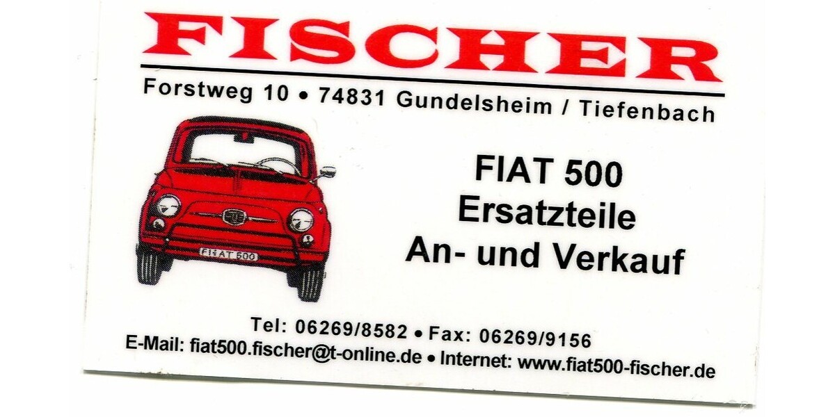 Fiat 600 4.770 km 30.000 &euro; Gundelsheim 74831