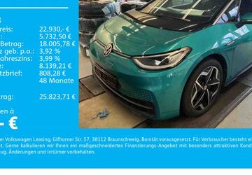 VW ID.3 46.800 km 22.930 &euro; Neckarsulm 74172