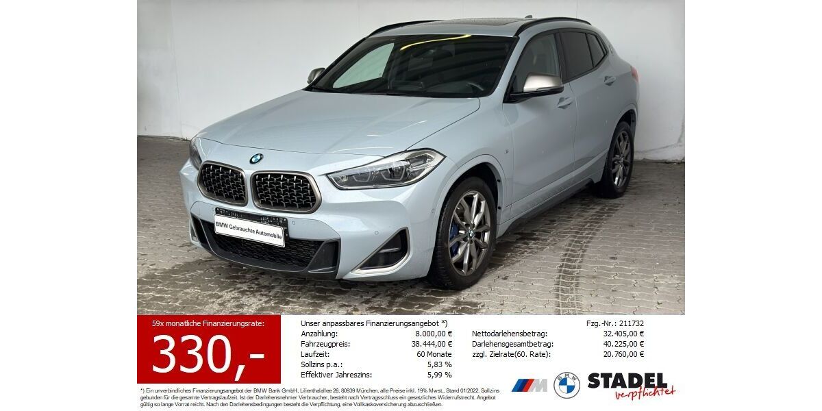 BMW X2 54.760 km 35.444 &euro; Heilbronn 74074