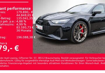 Audi RS6 14.500 km 154.990 &euro; Heilbronn 74074